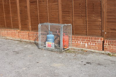 Caged gas